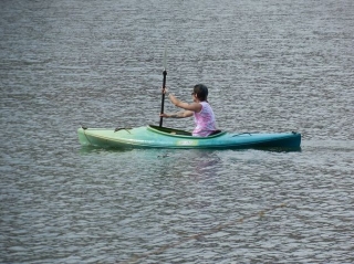  pagayer en canoë 